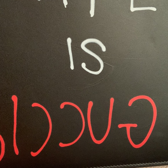 Authentic Life is Gucci- Gucci Ghost Clutch - Picture 9 of 10